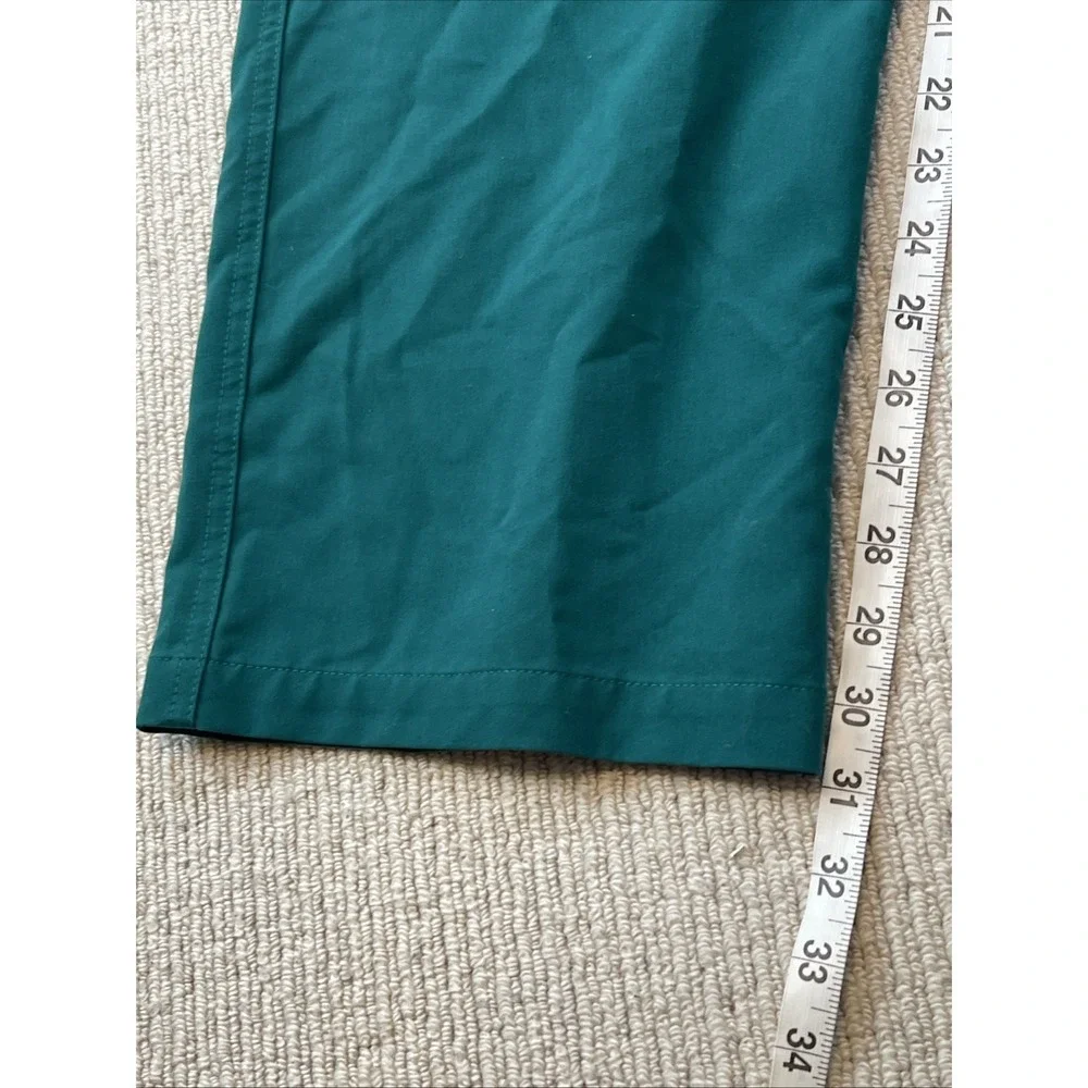 FIGS Men's XL Technical Collection Scrub Pants Flat Front Straight Leg Green